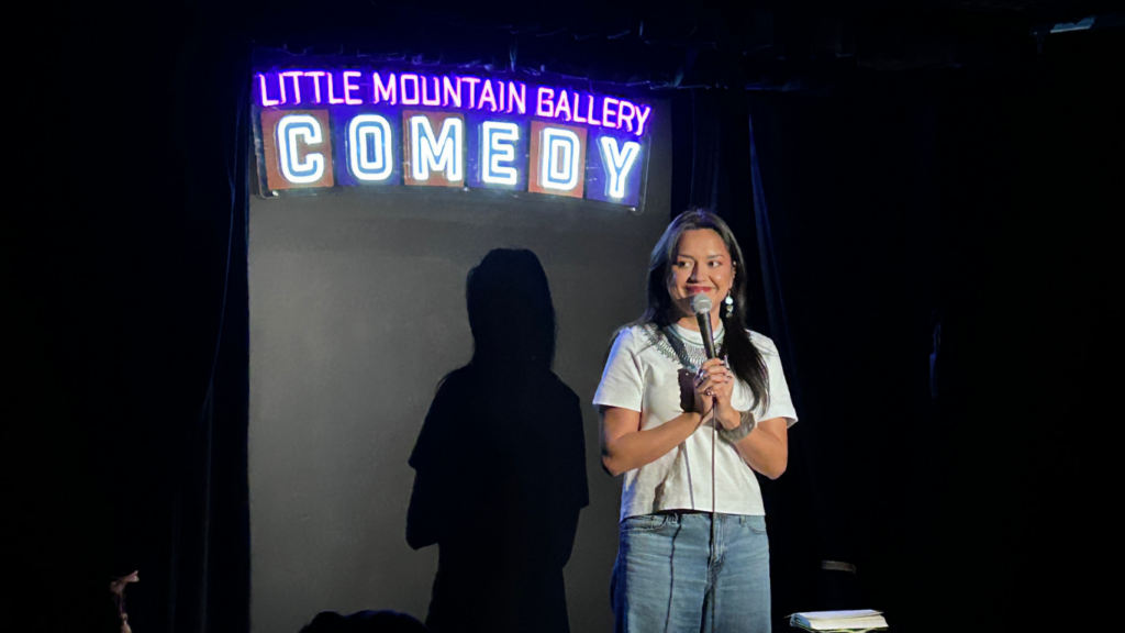 Savanah Erasmus at Little Mountain Gallery at Just For Laughs VANCOUVER Best of West Series - IndigE-girl Comedy Presents: Berry Ticklers Revenge